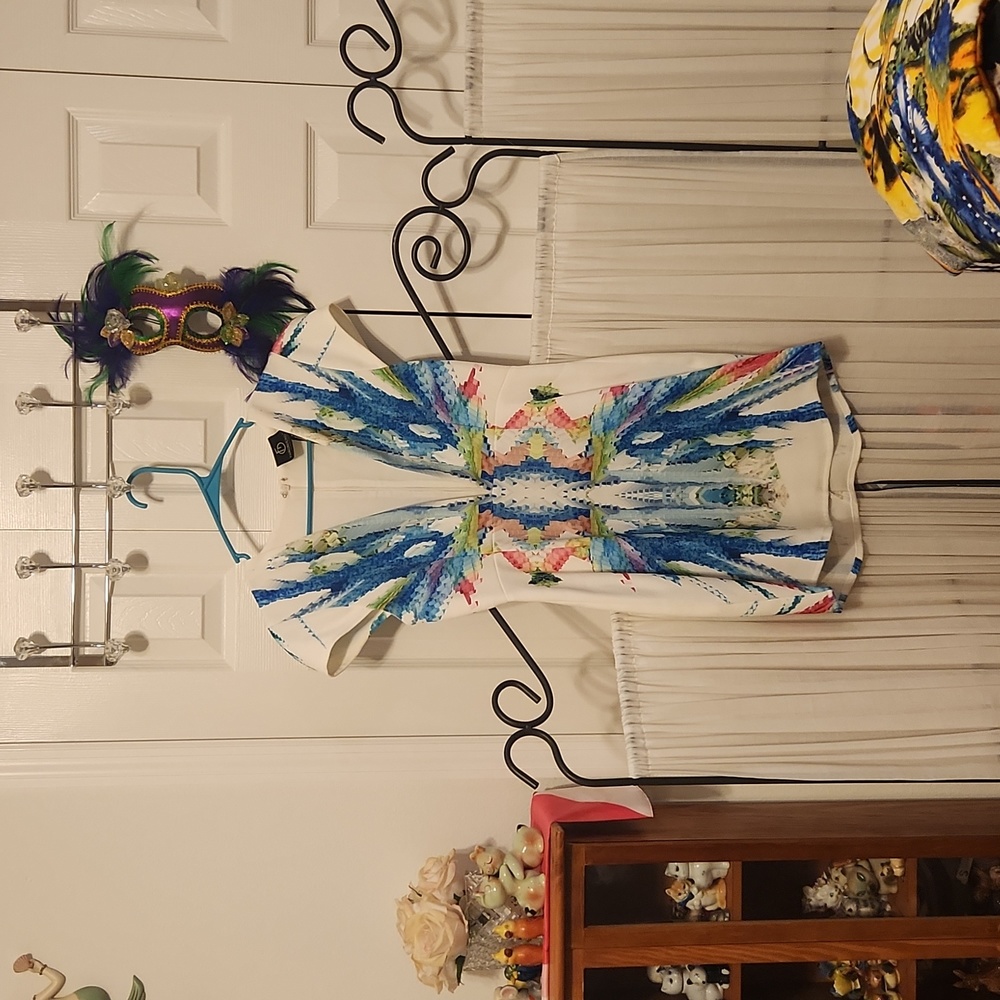 Fairground mini dress